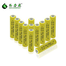 Grünes Gehäuse 14500 600mah 1.2v Ni-CD-Akku aaa